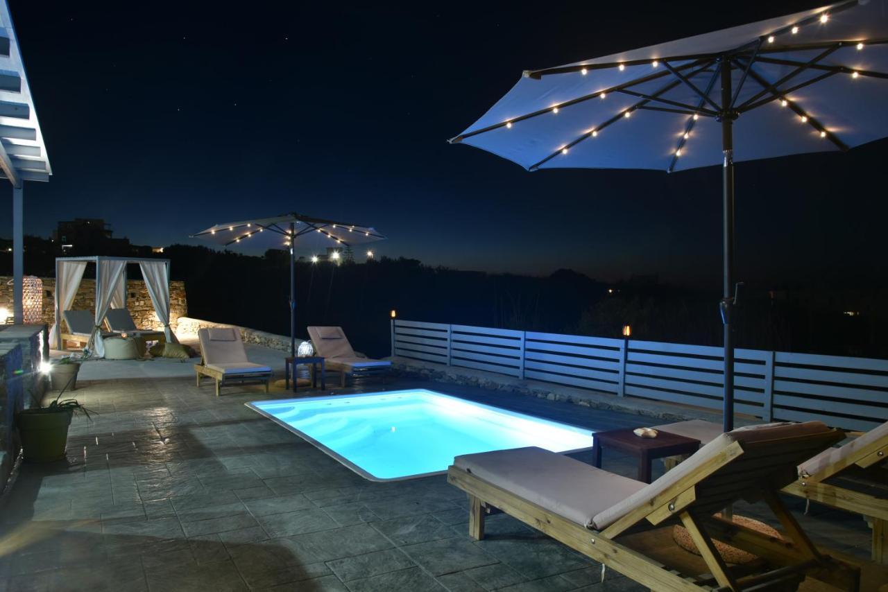 Blue View Villa Apartment #1 With Shared Pool Pounda Exteriör bild