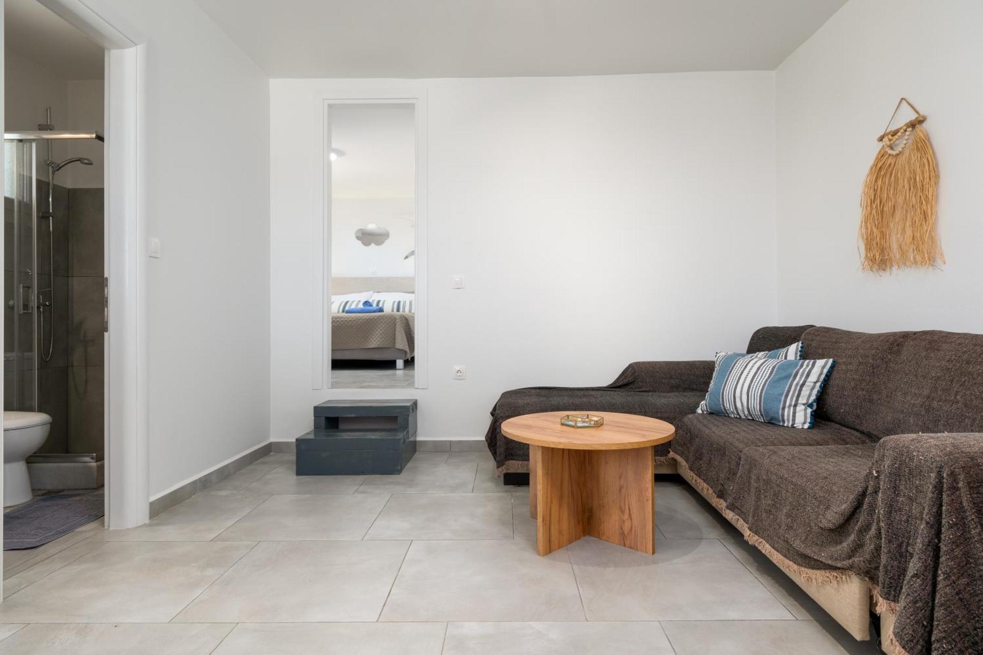 Blue View Villa Apartment #1 With Shared Pool Pounda Exteriör bild