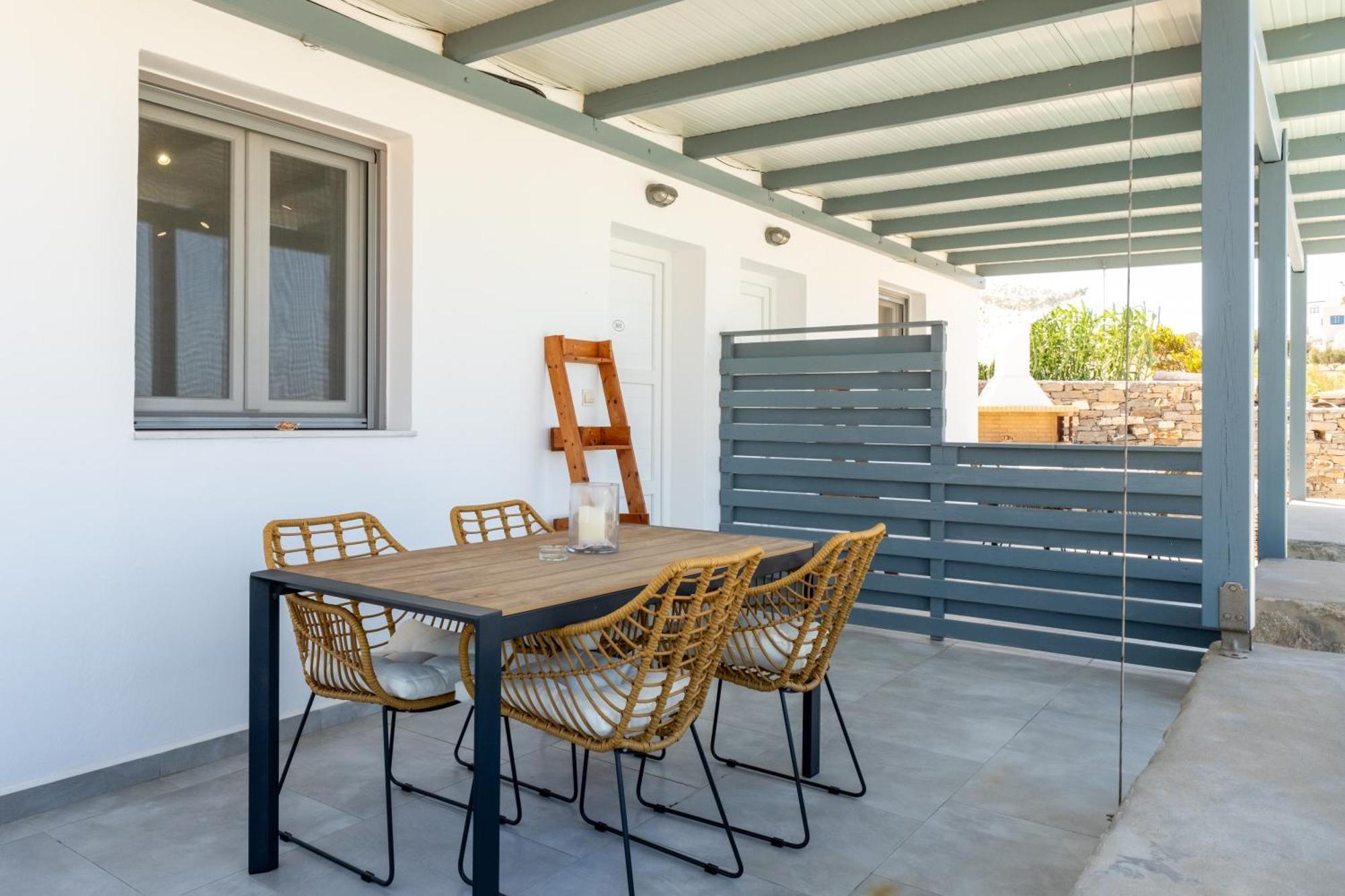Blue View Villa Apartment #1 With Shared Pool Pounda Exteriör bild